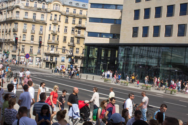 istock Poland people on the parade on Warsaw 834314914
