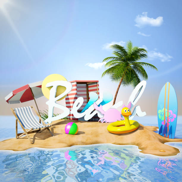 istock desert island with 