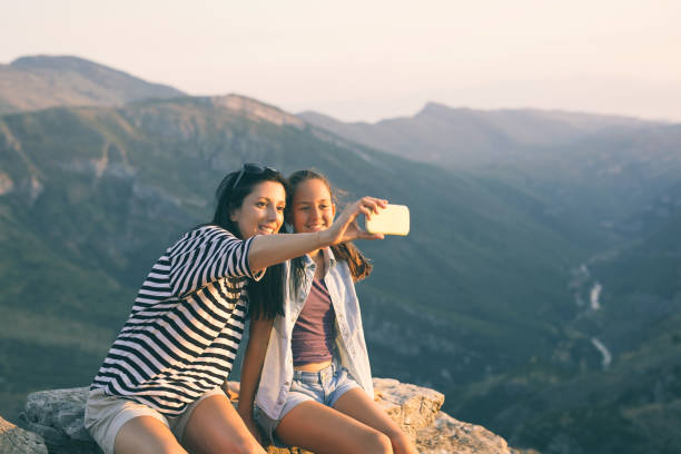 istock Selfie on top of the mountain 834343144