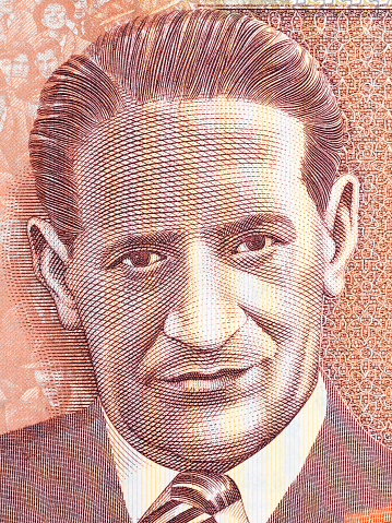 Jorge Eliecer Gaitan portrait from Colombian money