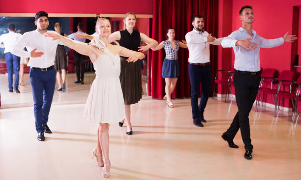 istock People dancing slow ballroom dances 834351232