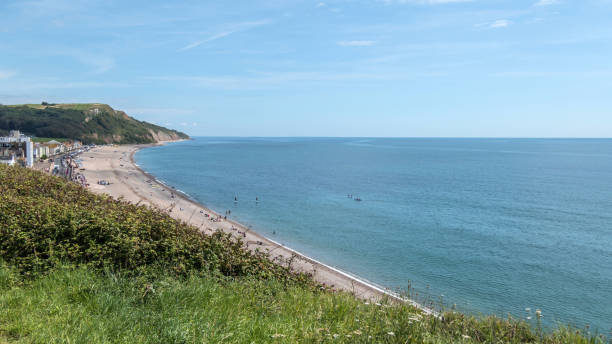 istock Devon Coastline and sea near Seaton 834376492