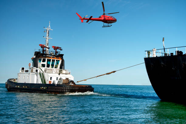 istock Rescue service for boat accident 834407766