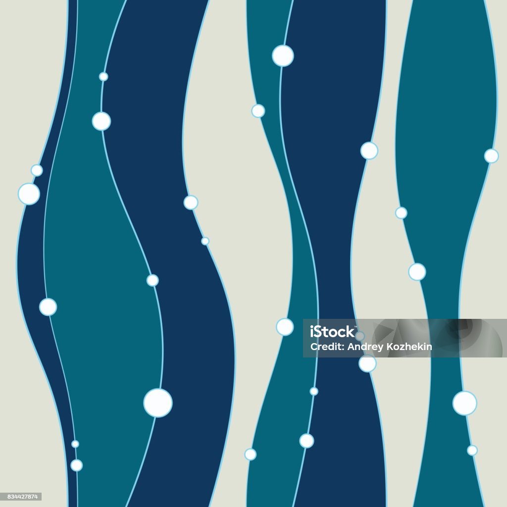 Smooth Colour Patterns Seamless Color Pattern With Smooth Lines And Circles Stock Illustration ...