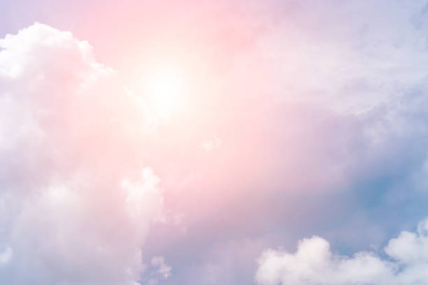 istock Beautiful light from the nature at sunset every day. 834437364