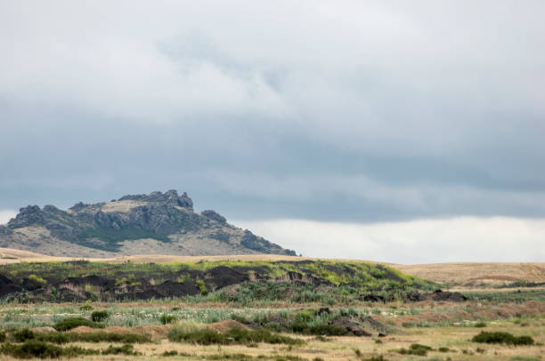 istock near desert.  desert.  steppe. 834445614