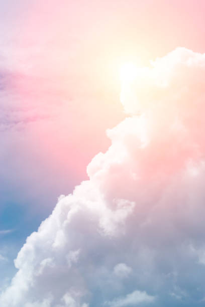 istock Beautiful light from the nature at sunset every day. 834453260