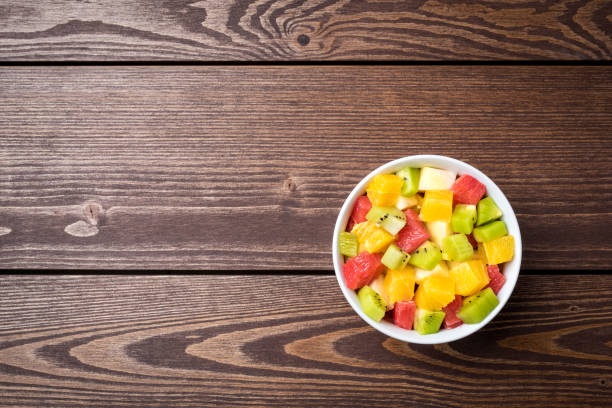 istock Colorful and fresh fruit salad 834453322