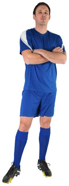 istock Handsome football player looking at camera 834523614