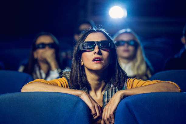 istock Watching the movie in front 834528972