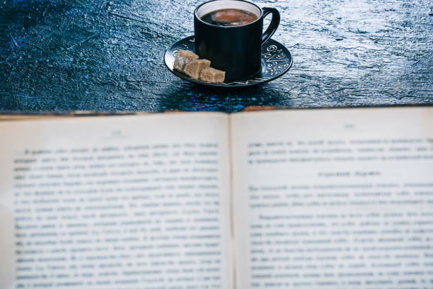 istock Coffee and books 834559750