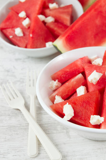 istock Watermelon Salad with Feta Cheese 834562552