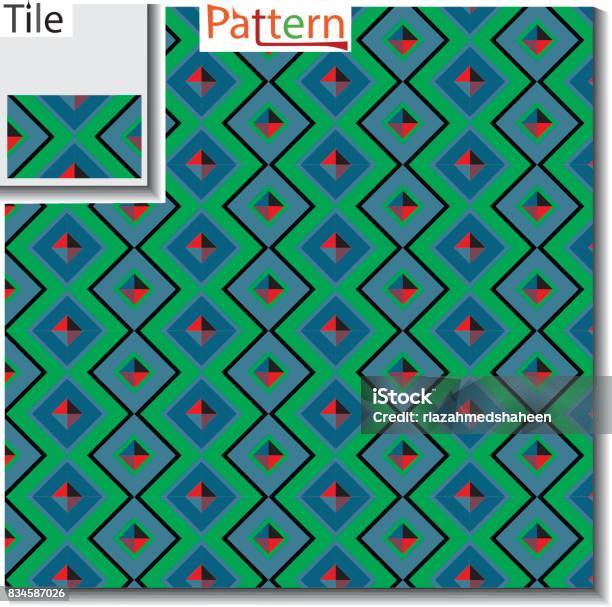 Multi Colored Diagonal Square Type Seamless Pattern Vector Which Looks ...