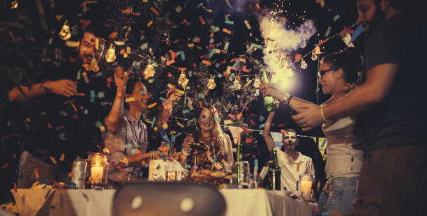 istock Fun at birthday party 834601136