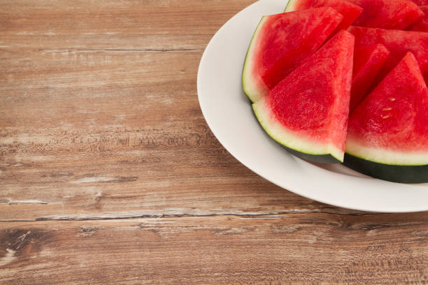istock Fresh Slices of Watermelon 834614264