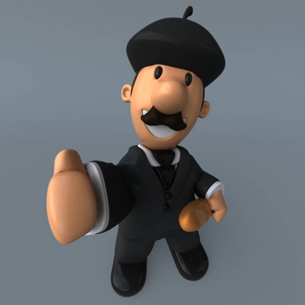 istock Cartoon businessman - 3D Illustration 834614866