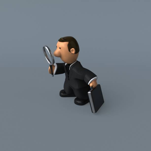 istock Cartoon businessman - 3D Illustration 834615756