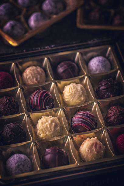 istock Finest Chocolate Pralines 834639552