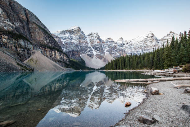 istock Canadian Rockies - Reflection over Moraine Lake 834651872