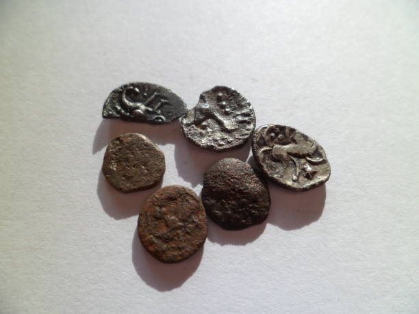 istock Collection Of 1st Century Boudicca Iceni Hammered Coins 834689486