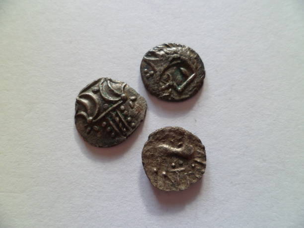 istock Collection Of 1st Century Boudicca Iceni Hammered Coins 834689908