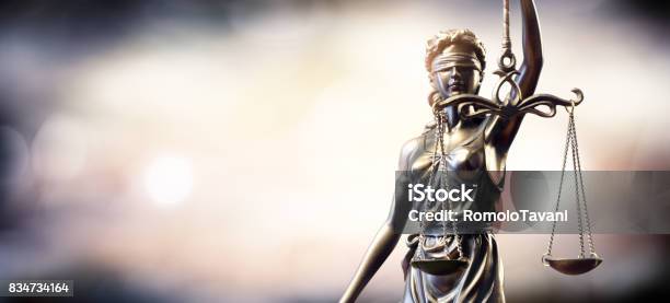 Foto de Estátua Da Justiça e mais fotos de stock de Justiça - Criatura Mítica - Justiça - Criatura Mítica, Justiça - Conceito, Mulheres