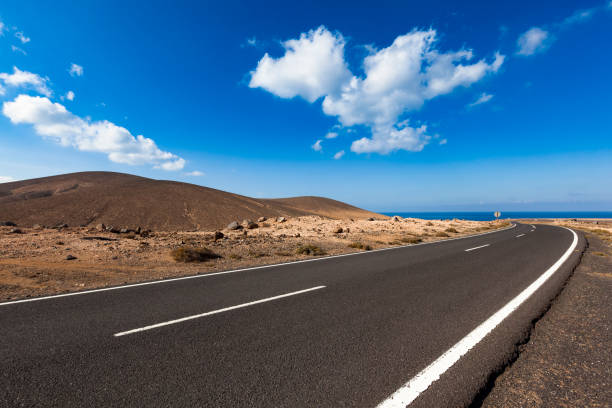 istock coastal road, lanzarote, canary islands, spain 834738816