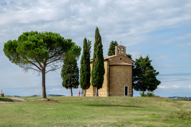 istock Old Tuscany church 834760512