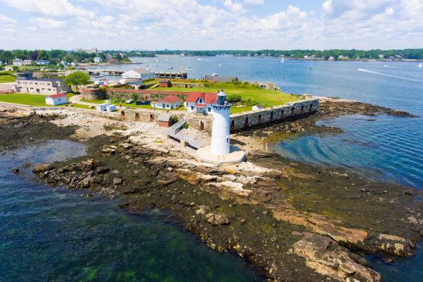 istock Portsmouth Harbor Lighthouse, NH, USA 834770596