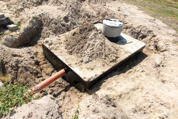 istock Concrete house cesspit or waste water tank 834779856
