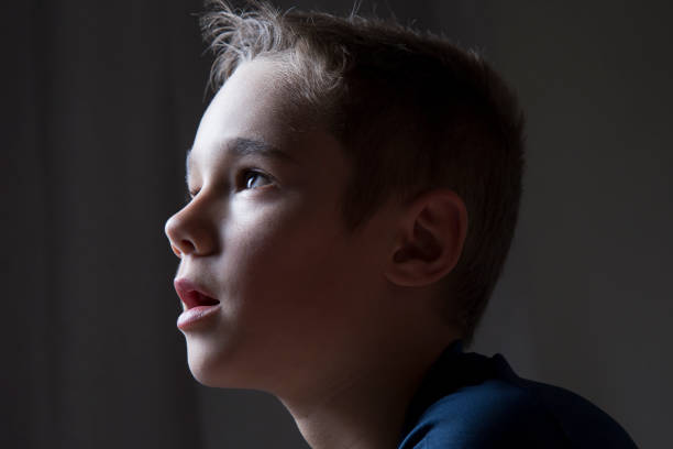 istock Closeup of a beautiful young boy 834786668