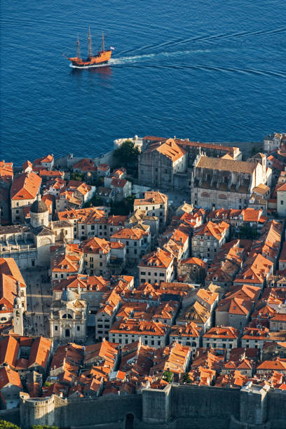 istock Old Town Dubrovnik from Cable Car Station 834787524