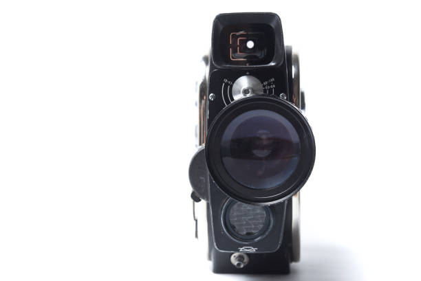 istock Vintage movie camera 834808968