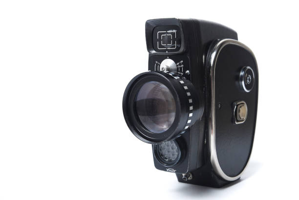 istock Vintage movie camera 834808972