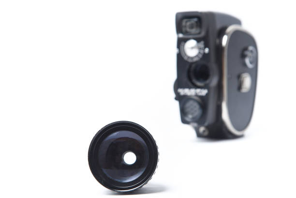 istock Vintage movie camera 834809030
