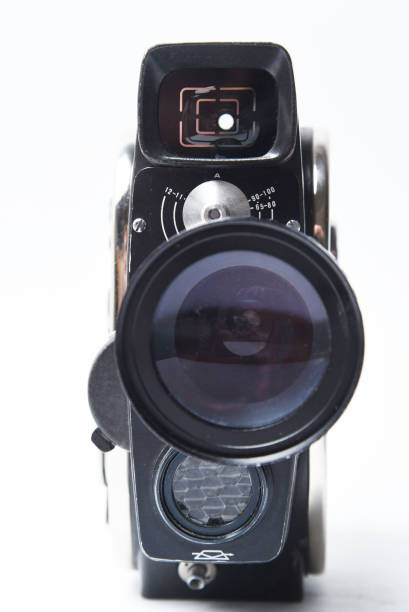 istock Vintage movie camera 834809048