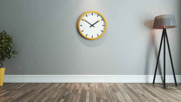 istock living room interior design idea with big yellow watch 834814534