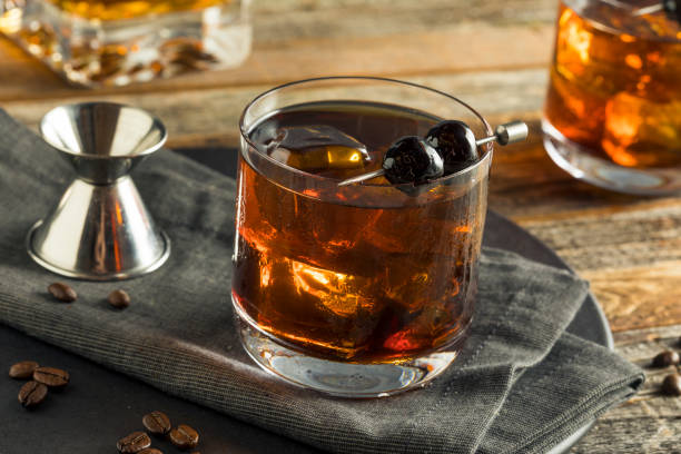 istock Homemade Boozy Coffee Old Fashioned 834851326