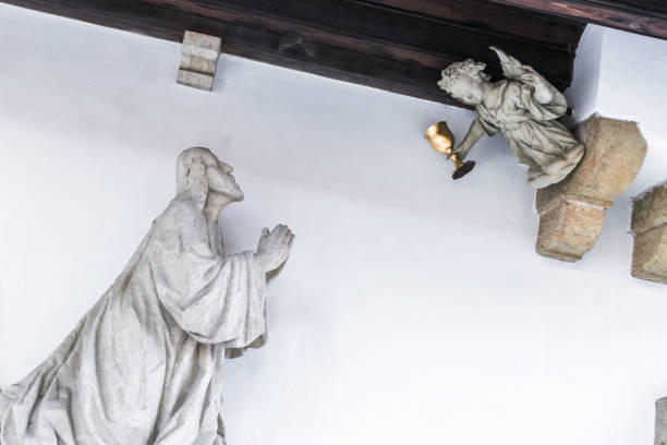 istock Figure at Dom St. Peter in Regensburg, Germany 834852060