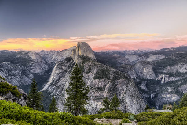 istock Half Dome Sunset in Yosemite National Park 834853554