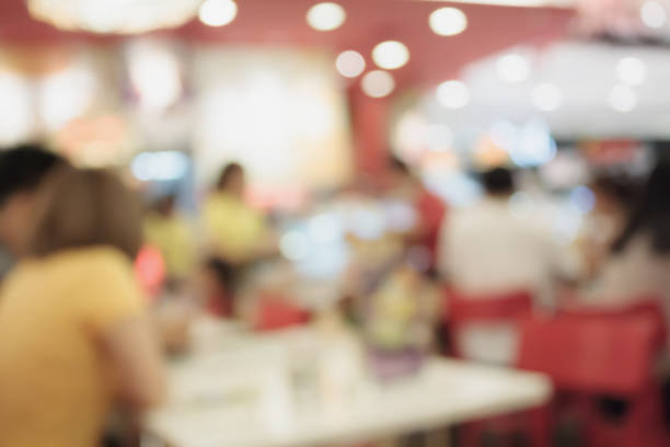 istock Blur cafe restaurant with abstract bokeh 834865208