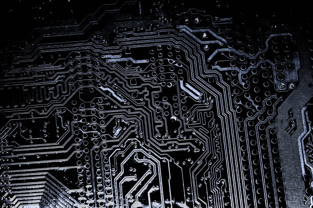 istock Abstract, Close up at electronic circuits, we see the technology of the mainboard, which is the important background of the computer. (logic board,cpu motherboard,Main board,system board,mobo) 834894976