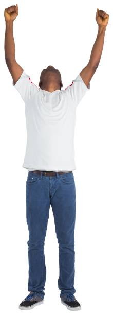 istock Excited handsome football fan cheering 834901244