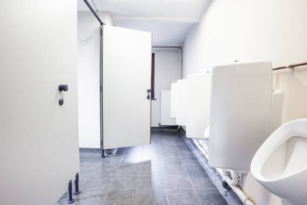 istock urinal and toilet doors 834930512