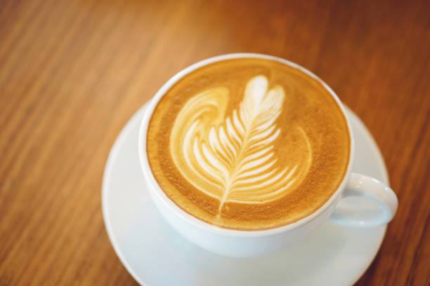 istock Cup of coffee with latte art 834957972