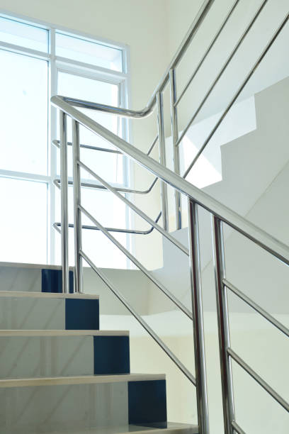 istock Stairwell in a modern building 835055026