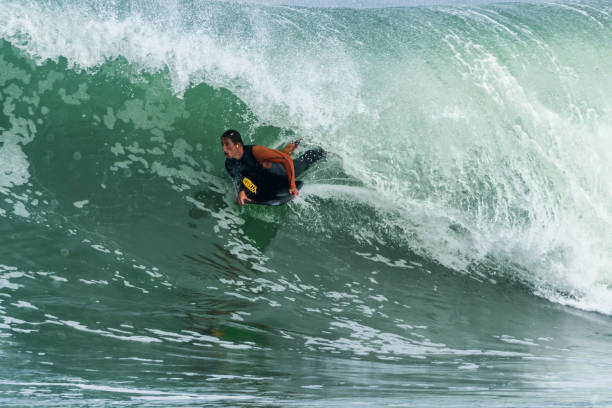 istock Bodyboarder in action 835055860