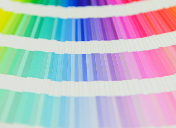istock Beautiful color swatches book 835070908