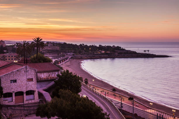 istock Architecture of Tarragona at sunset 835077174