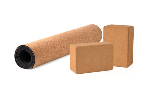 istock Yoga Cork Mat Premium and Eco Friendly 835077470